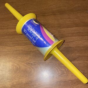 Premier Kites Nylon Kite Line 500 Ft 30 Pound Test Stake Line Yellow Winder